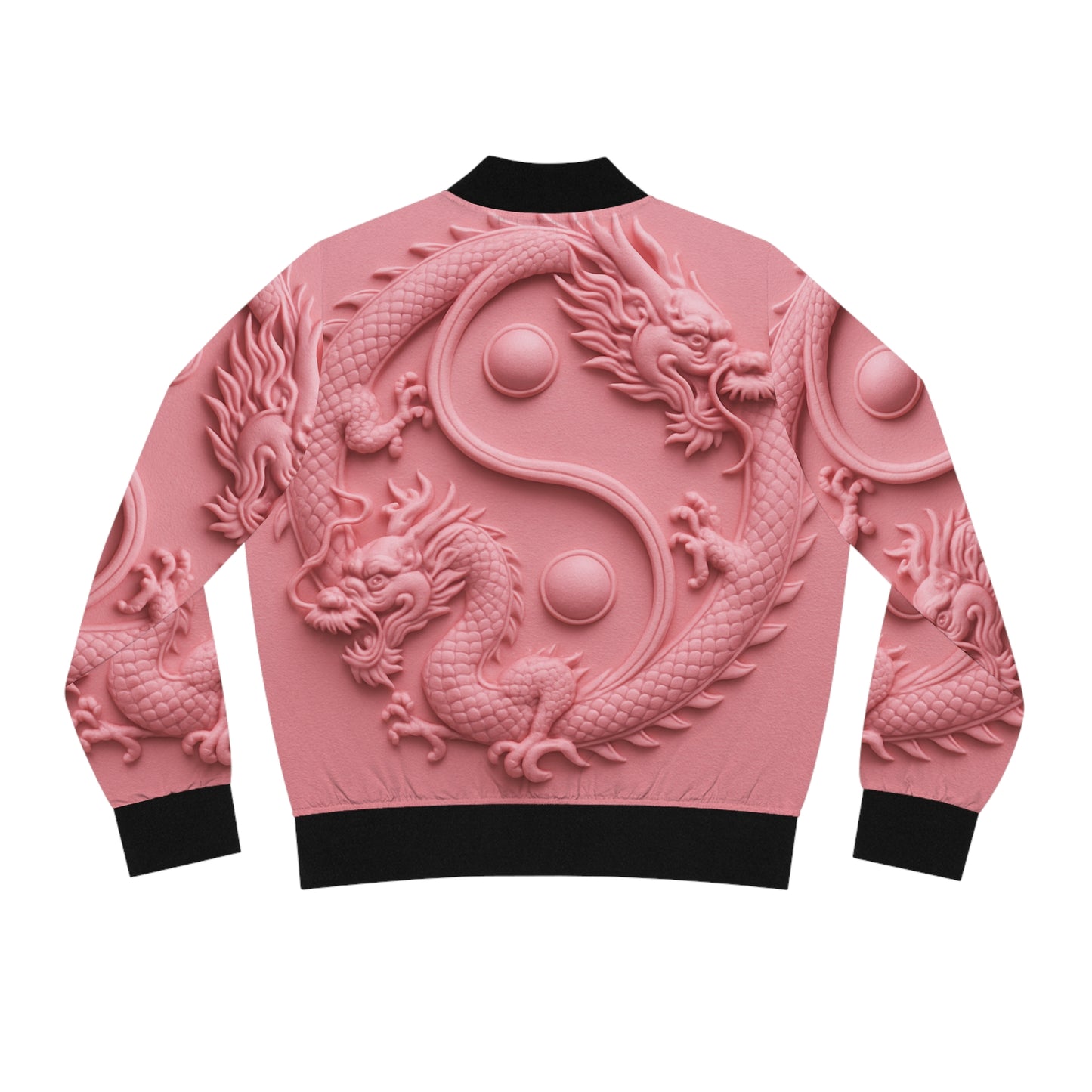 Women's Pink Feng Shui Bomber Jacket